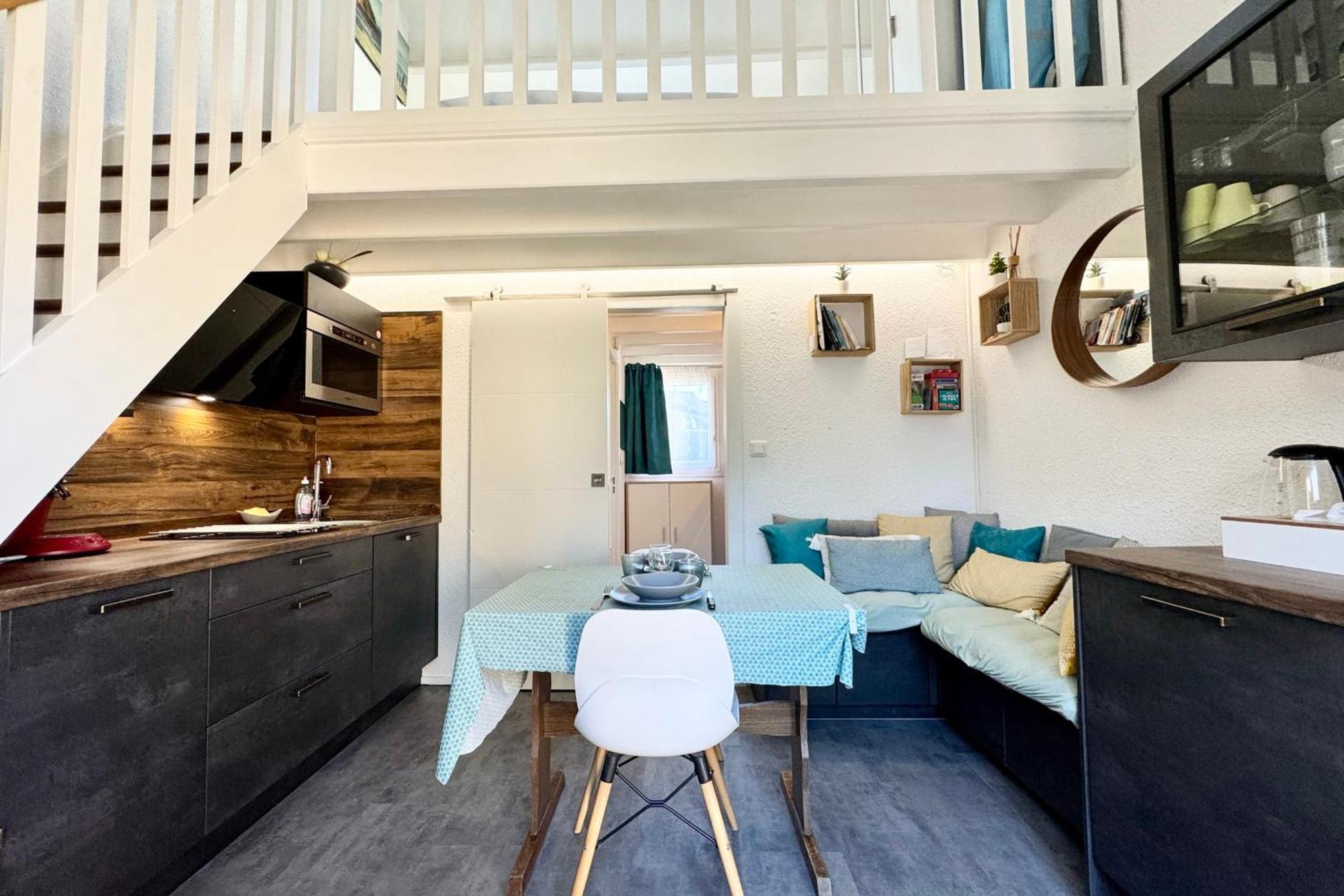 Maisonnette De Charme Bord De Mer Piscine 기델 외부 사진