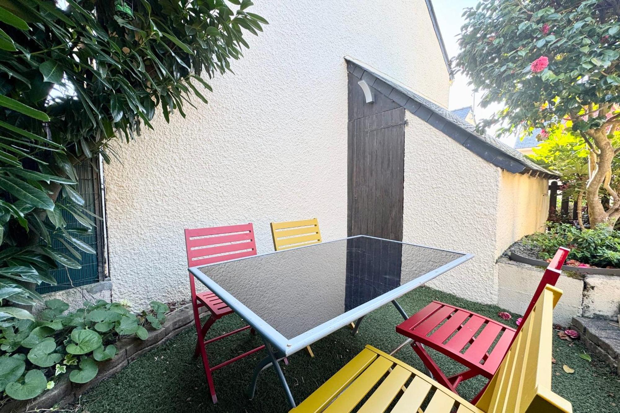 Maisonnette De Charme Bord De Mer Piscine 기델 외부 사진